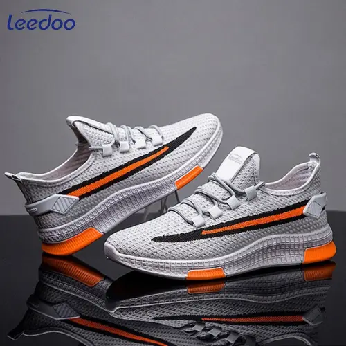 Leedoo Sepatu Sneakers Running Pria Lentur Sneakers Running Sport MR113