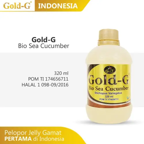 Jelly Gamat Gold G 320 ml Bio Sea Cucumber
