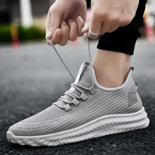 Leedoo Sepatu Pria Sneakers Casual Fashion Terbaru Sport Running Shoes MR109