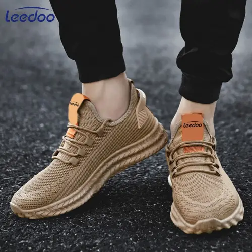 Leedoo Sepatu Pria Sneakers Casual Fashion Terbaru Sport Running Shoes MR109