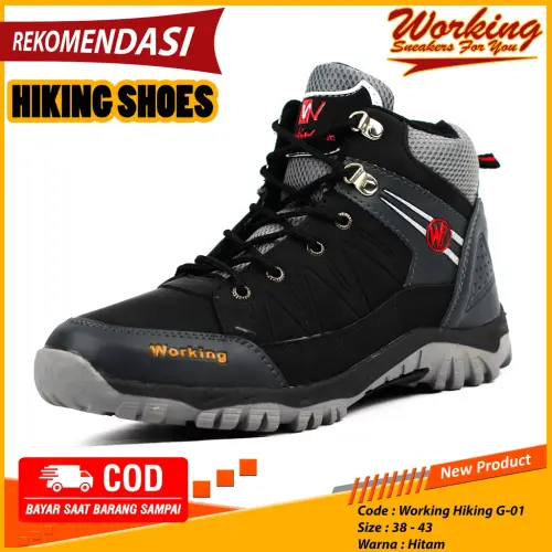 Working Sneakers For You Sepatu Pria Kulit Boot G-01