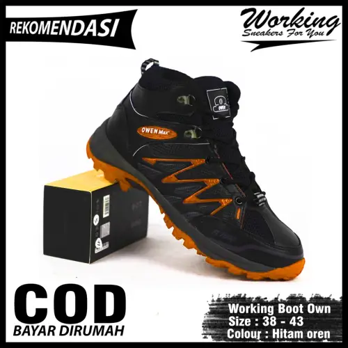 Working Sneakers For You Sepatu Boot Hiking Working Own