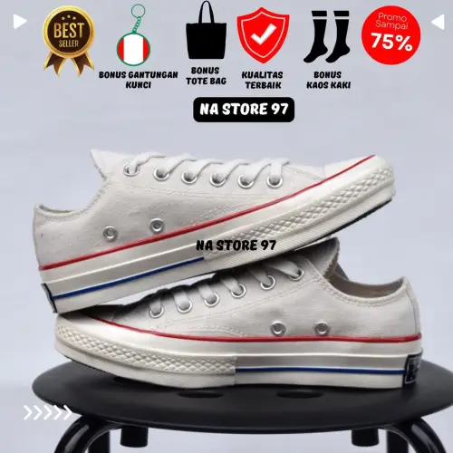 Sepatu Converse 70s Egret High BNIB
