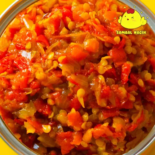 Sambal Nagih - Sambal Geprek Bawang Toples