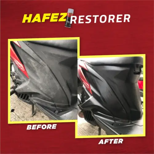 HAFEZ - Restorer - Pengkilap dan Penghitam Body Motor