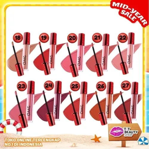 OMG Oh My Glam mattelast lip cream 2.9g | TnT Beauty Shop