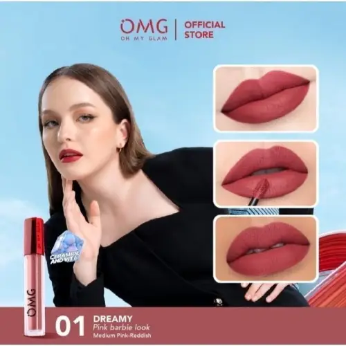 OMG Oh My Glam mattelast lip cream 2.9g | TnT Beauty Shop