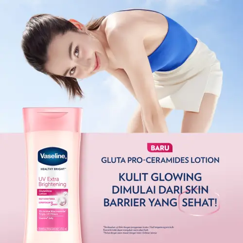 Vaseline Healthy Bright HAND BODY LOTION UV Extra Bright with Sunscreens&Niacinamide 400ml