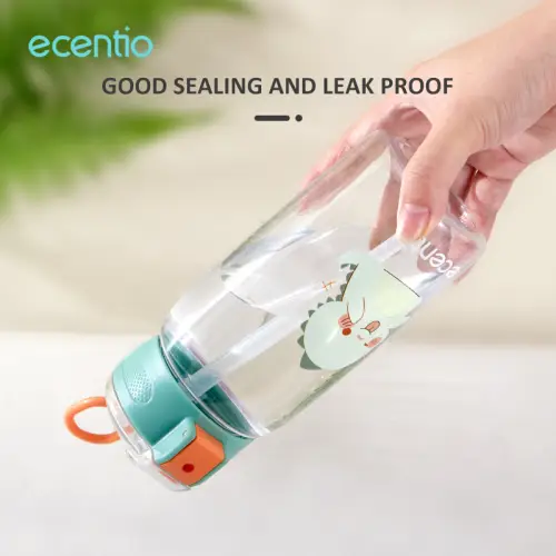 ecentio botol anak anak/Botol Minum anti bocor Drinking Bottle 500ml Stiker gratis