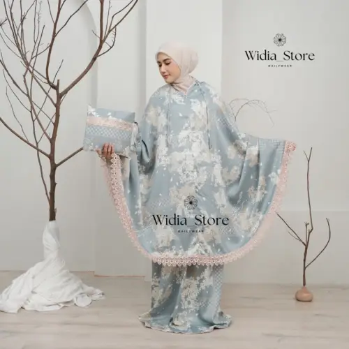 Mukena Dewasa Maxmara Silk Premium 2in1 New Series|Renda Mewah