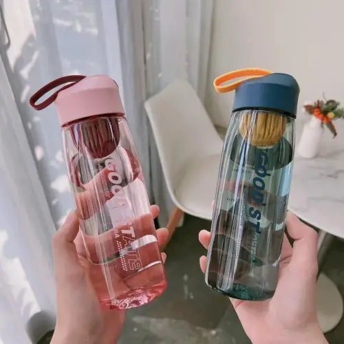 BOTOL MINUM AESTHETIC WATER BOTTLE TERMOS BOTOL BENING ESTETIK BOTOL MINUMAN PLASTIK BERKUALITAS PREMIUM