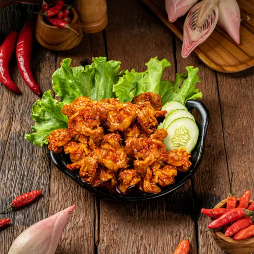 Oelek Ayam Kecombrang Oelek / Lauk Ayam Kecombrang / Lauk Siap Saji