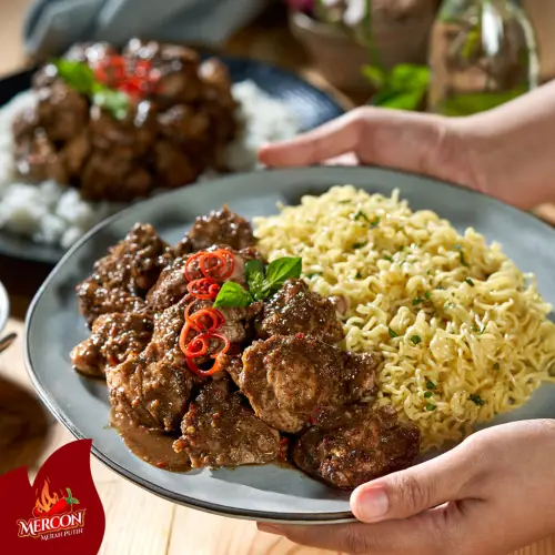 Mercon Merah Putih - Satuan || Limited Edition !! Rendang Ayam