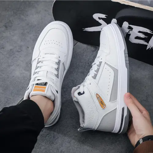 PANARYBODY QN238 Sepatu Pria Olahraga Sepatu Cowok Sepatu Putih Kerja Kuliah Kualitas Bagus Trendy Sepatu Cowok