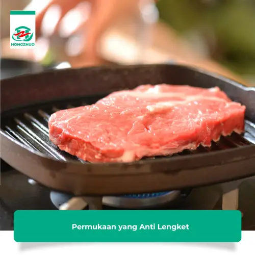 Hongzhuo Square Grill/ Pemanggang Grill/ BBQ Daging / Panci BBQ / BBQ Serbaguna