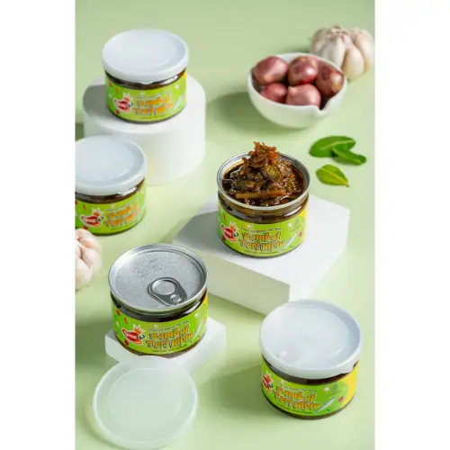 Teri Hijau Pete 150g - Sambal Pedas by Kitchen Medan