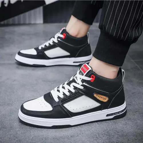 PANARYBODY QN238 Sepatu Pria Olahraga Sepatu Cowok Sepatu Putih Kerja Kuliah Kualitas Bagus Trendy Sepatu Cowok