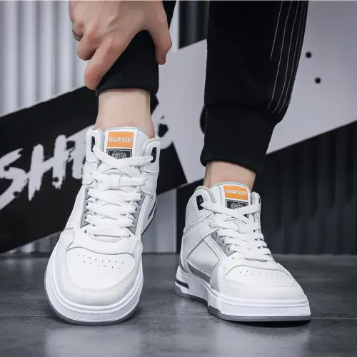 PANARYBODY QN238 Sepatu Pria Olahraga Sepatu Cowok Sepatu Putih Kerja Kuliah Kualitas Bagus Trendy Sepatu Cowok