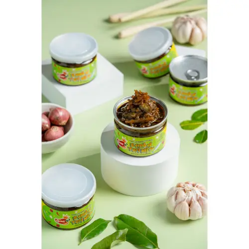 Teri Hijau Pete 150g - Sambal Pedas by Kitchen Medan