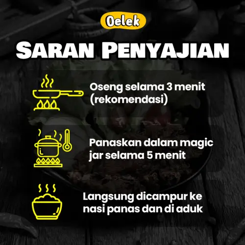 Oelek Ayam Kecombrang Oelek / Lauk Ayam Kecombrang / Lauk Siap Saji