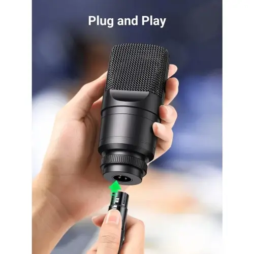 UGREEN XLR Male Microphone Karaoke Condenser Female Audio 20708