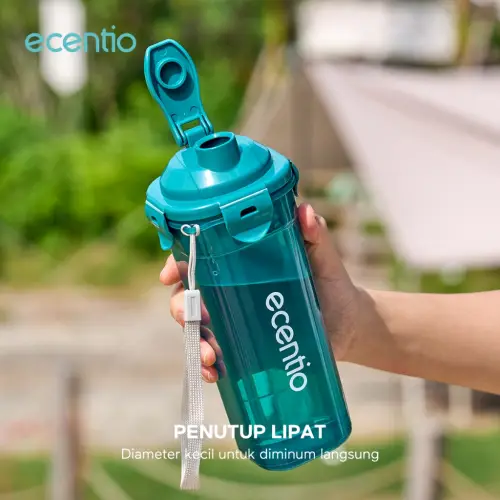 ecentio botol minum Portable 500ml aesthetic Olahraga