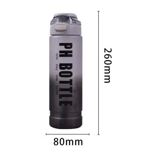 Botol Minum Sport Food Grade 1 Liter | Tumbler Motivasi Free Stiker 2D+3D