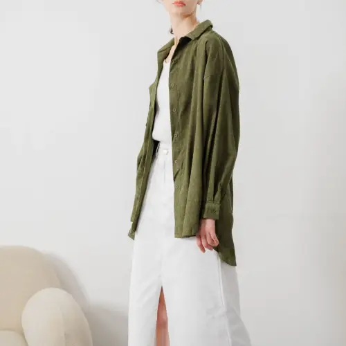 This Is April Atasan Kemeja Wanita Kekinian Jiso Top ( RESTOCK )