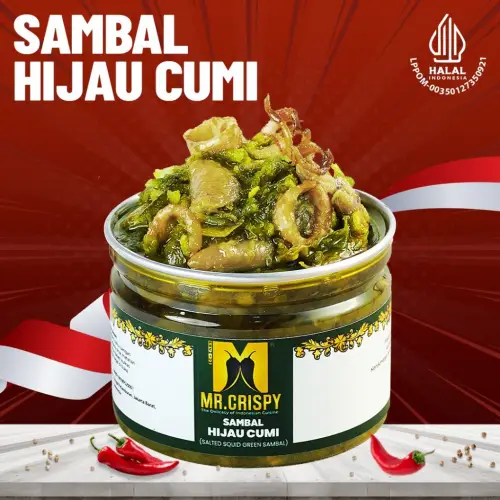 Sambal Hijau Cumi/Sambel Mr.Crispy