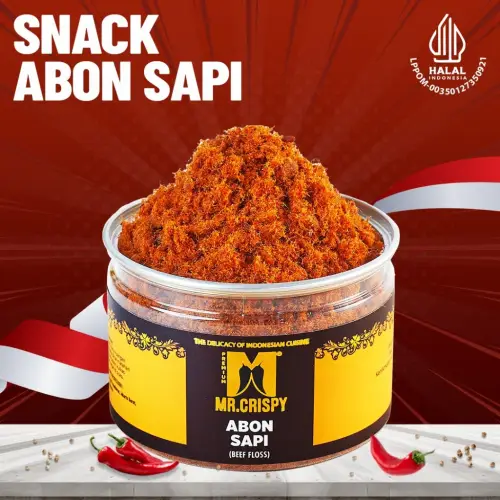 Abon Sapi/Abon Ayam/Abon Ikan Super Mr.Crispy