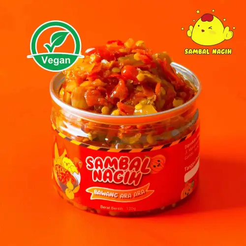 Sambal Nagih - Sambal Geprek Bawang Toples