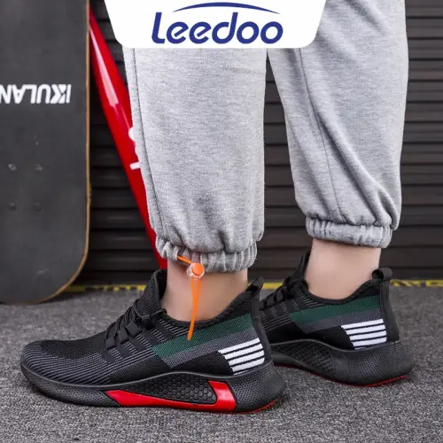 Leedoo Sepatu Pria Kekinian Original Sepatu Joging Pria Kerja Sneakers Casual Running Shoes Gym Shoes MR144