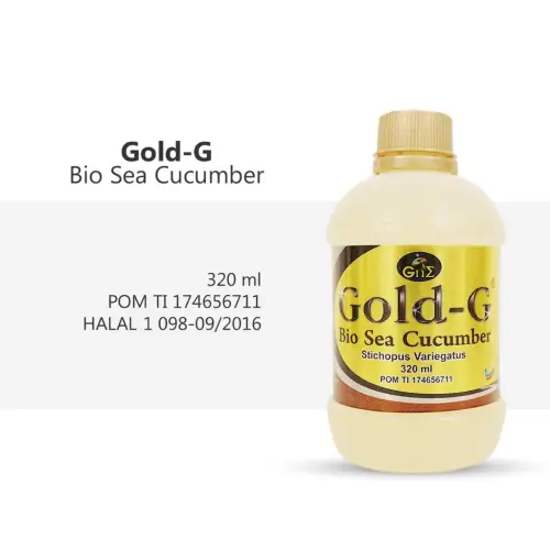 Jelly Gamat Gold G 320 ml Bio Sea Cucumber