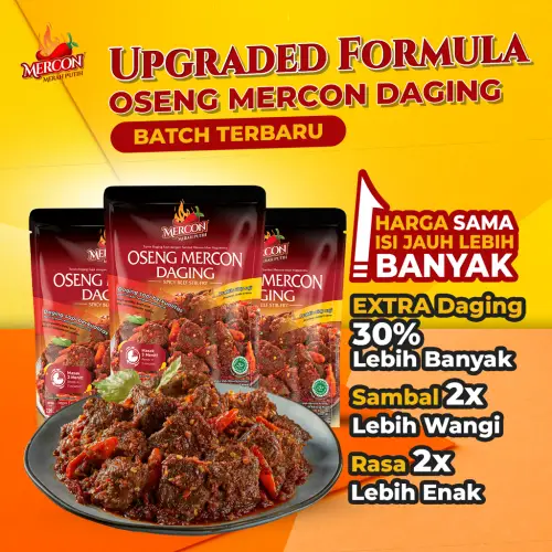 Mercon Merah Putih - Satuan || Oseng Mercon Daging