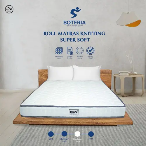 Kasur busa roll Supportive Back Matras Mattress Roll Tebal 14cm Knitting / Matress Topper / Kasur Busa Tebal 14 cm
