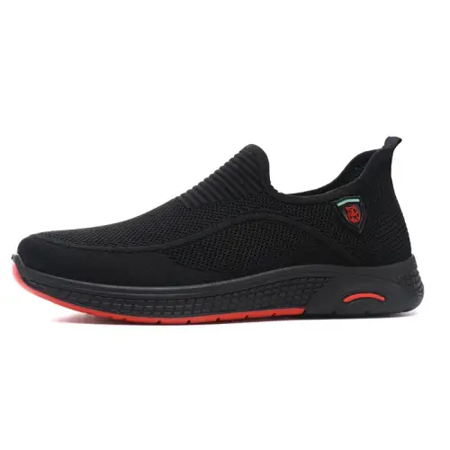 Leedoo Sepatu Pria Slip On Kekinian Olahraga Sepatu Sneakers Pria Running karet Shoes Fashion Pria keren MR131