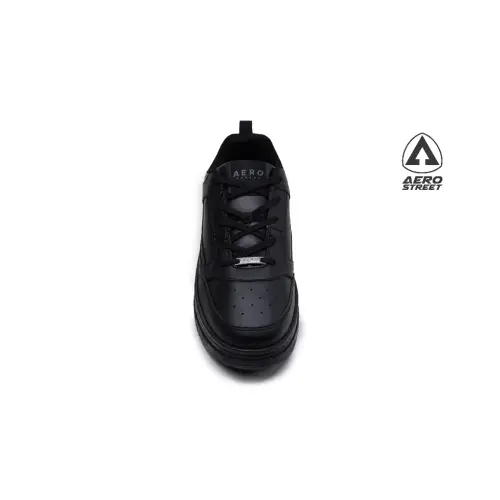Aerostreet 37-44 Brooklyn Hitam Hitam Hitam - Sepatu Sneakers Casual Sport