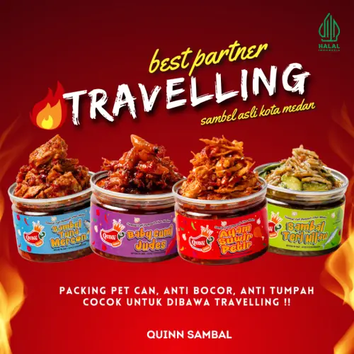 Ayam/Baby Cumi/Tuna/Teri 150g - Sambel Pedas by Kitchen Medan