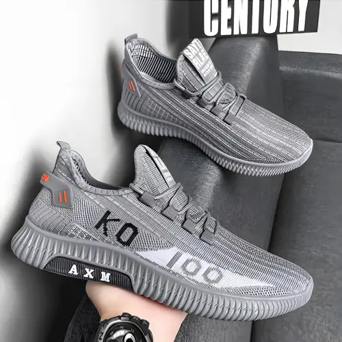 Leedoo Sepatu Lari Pria Cowok Fashion Casual Kekinian Sepatu Sneakers Running Shoes MR137
