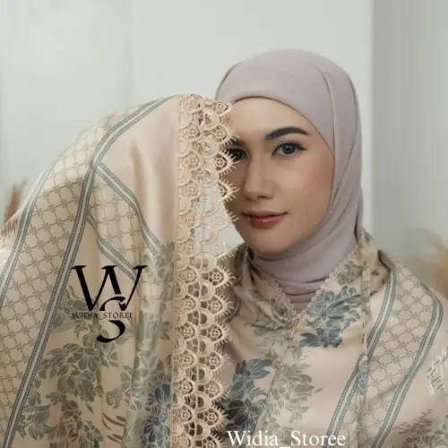 Mukena Dewasa Maxmara Silk Premium 2in1 New Series|Renda Mewah