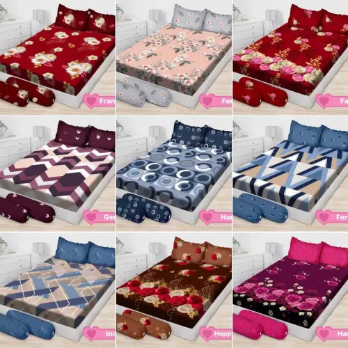 RC Bonita Emilia / Paulina Sprei King Size 180x200 cm Seprai Motif Terbaru