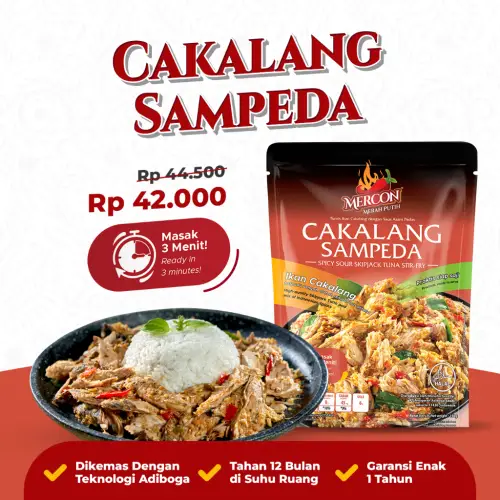 Mercon Merah Putih - Satuan || Limited Edition !! Cakalang Sampeda