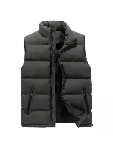 Brillant - Grizzly Rompi Pria Dewasa Polos 1 Warna Garis Hitam Navy Army Orange Oren Ukuran Size M L XL XXL Jaket Jacket Rompi