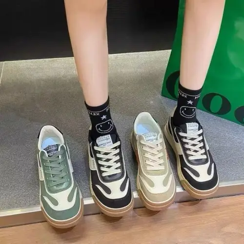 GSI Dalmi 1300 Sepatu Sneakers Kanvas Bertali Wanita Casual Model High Tinggi Canvas SIZE "37-41"