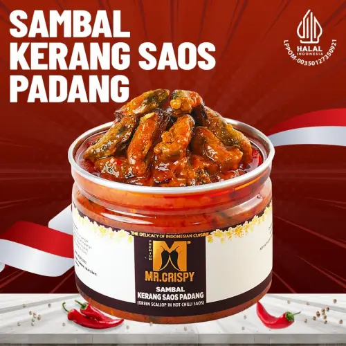 Sambal Kerang Saos Padang/Sambel Mr. Crispy
