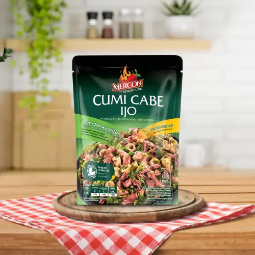 Mercon Merah Putih - Satuan || Cumi Cabe Ijo