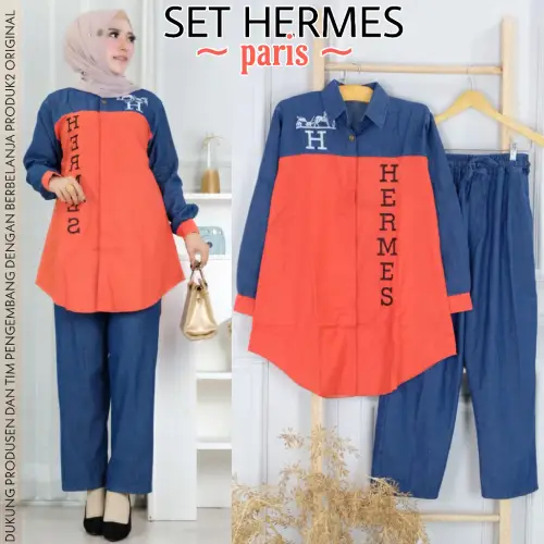 SETELAN WANITA DEWASA HERMIONE ALL REAL PICT UNTUK BERAT BADAN 50 SAMPAI 100 KG