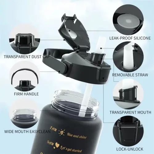 Botol Beranak 2000ml + 1000ml + 500ml | Botol Minum Bernak 3 In 1