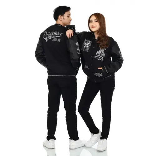 X Urband Absolute Jaket Baseball Varsity Full Embroider