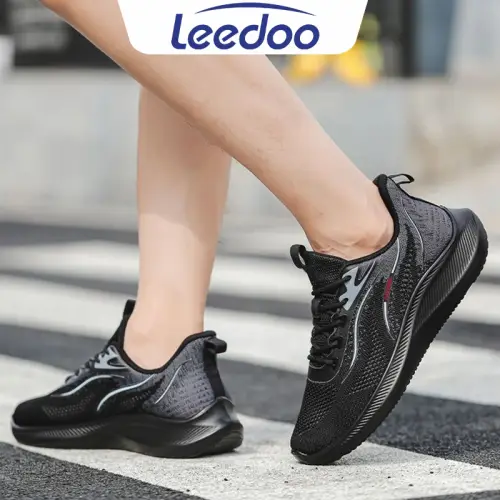 Leedoo Sepatu Sneakers Pria Olahraga Cowok Sepatu Kerja Pria Casual Lari Outdoor Jogging Shoes MR162
